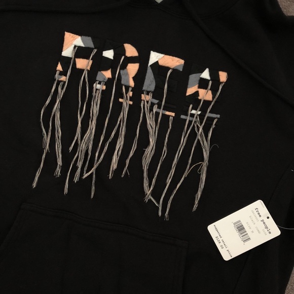 NWT Free People Freestyle Hoodie - Picture 3 of 5